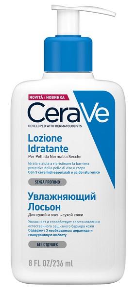 CeraVe Moisturising Lozione Idratante per Pelli da Seccche a Molto Secche 236 ml