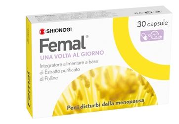 Shionogi Femal Integratore Alimentare per i Disturbi da Menopausa 30 Capsule