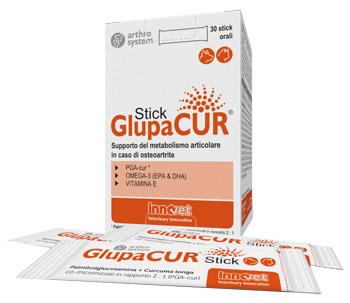 Glupacur Integratore per il Metabolismo di Cani e Gatti 30 Stick Orali