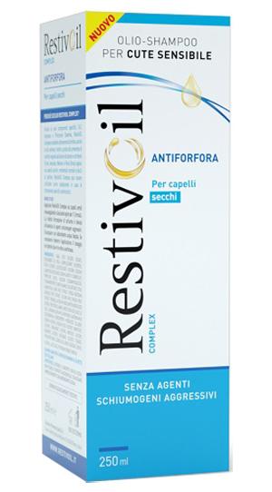 RestivOil Complex Olio Shampoo Antiforfora per Capelli Secchi 250 ml