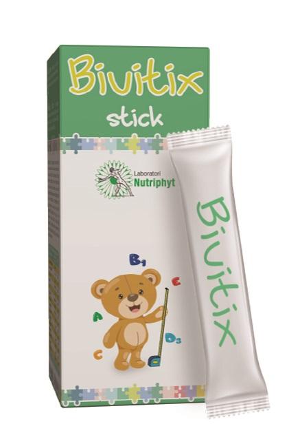 Bivitix Integratore di Vitamine e Pappa Reale 10 Stick Pack
