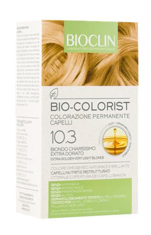 Bioclin Bio-Colorist 10.3 Biondo Chiarissimo Extra Dorato Tintura Naturale Capel