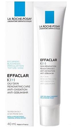 La Roche-Posay Effaclar K+ Crema Rinnovatrice per Pelli Grasse 40 ml