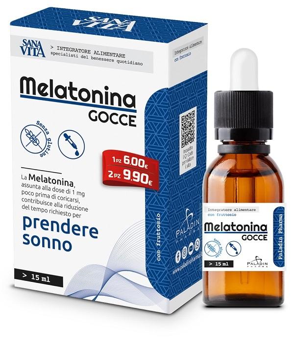 Sanavita Melatonina Gocce 15ml