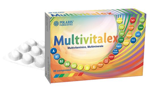 Polaris Multivitalex Integratore Alimentare di Vitamine e Minerali 30 ovaline