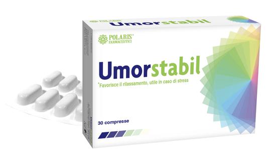 Polaris Umorstabil Integratore per il Rilassamento Contro Lo Stess 30 Compresse