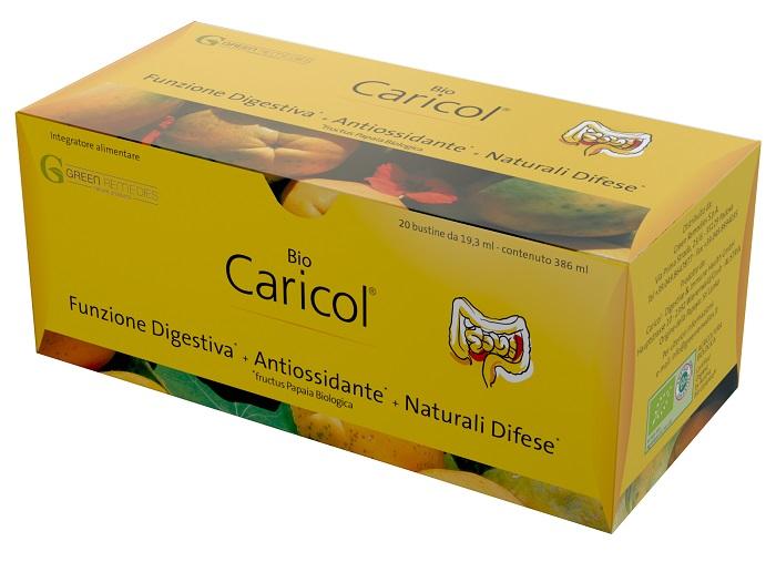 Solgar Bio Caricol Funzione digestiva Integratore 20 Bustine 21 Ml
