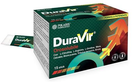 Duravir Integratore Contro la Disfuzione Erettile Orosolubile 15 Stick
