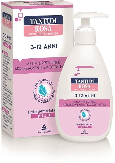 Tantum Rosa 3-12 Anni Detergente Intimo per Arrossamenti e Piccoli Fastidi 200ml