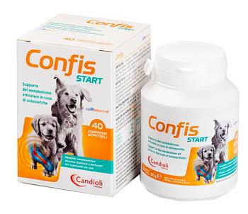 Confis Start Cani Supporto Metabolismo delle Articolazioni 40 Compresse