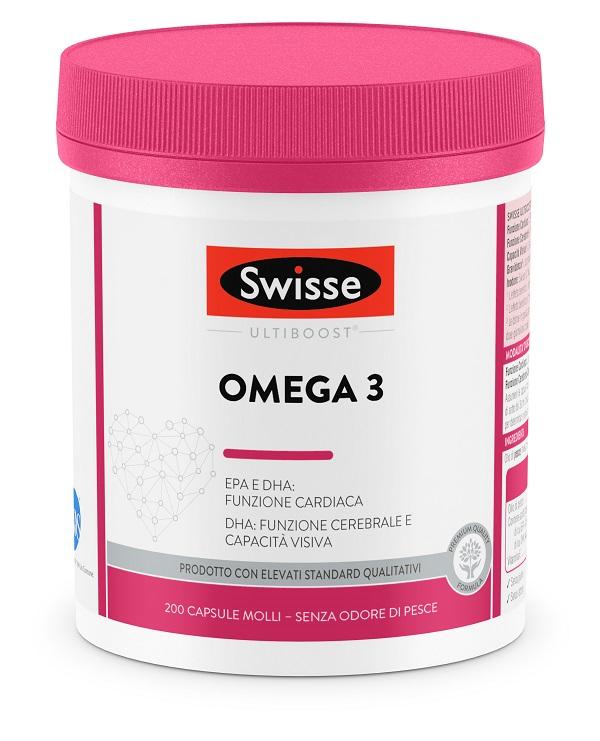 Swisse Omega3 1500 mg Integratore Alimentare 200 Capsule