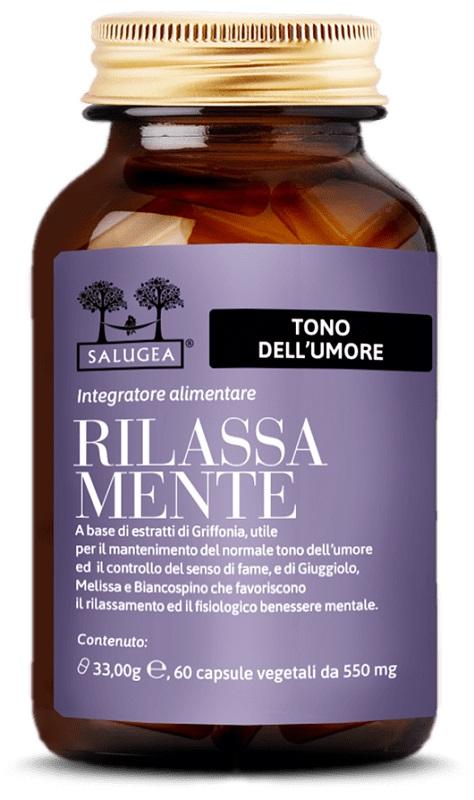 Salugea Rilassa Mente Integratore per il Benessere Emotivo 60 Capsule