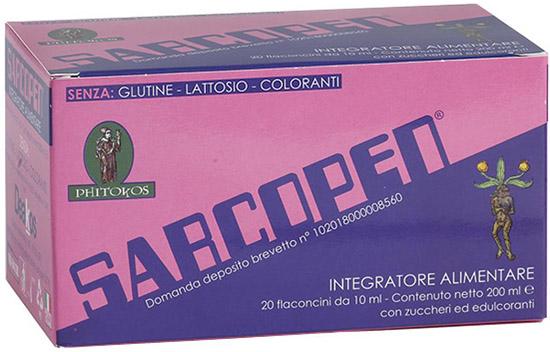 Sarcopen Integratore per la Massa Muscolare 20 Flaconcini 200 ml