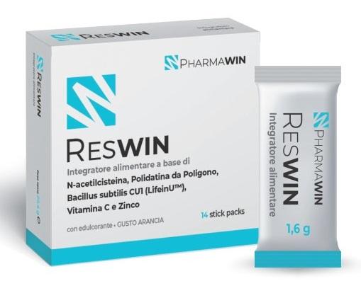 Reswin Integratore in Stick Pack 14 Pezzi