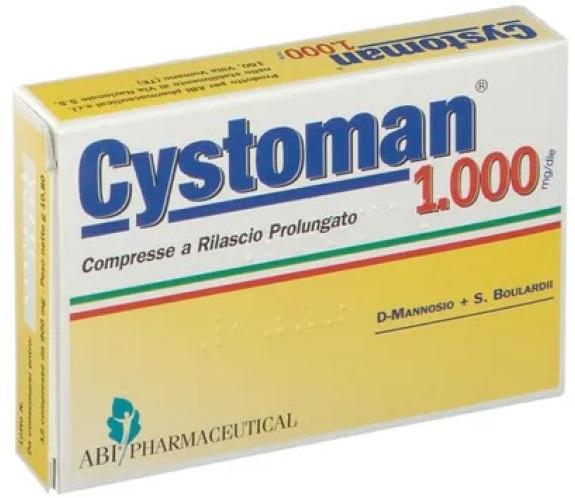 Cystoman 1000 di Fermenti Lattici per la Flora Intestinale 12 Compresse