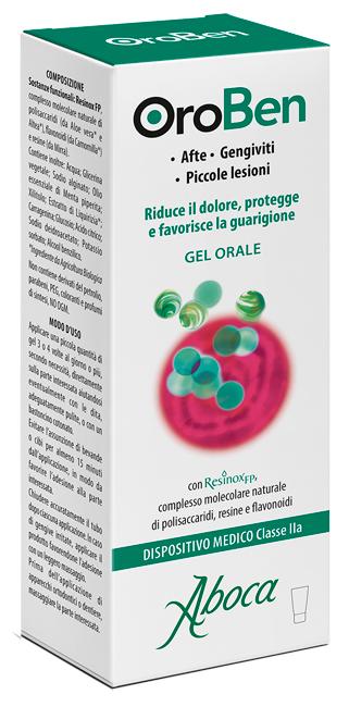 Aboca Oroben Gel Orale Afte e Gengiviti 15 ml