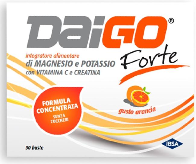 Daigo Forte Integratore Magnesio e Potassio Senza Zucchero 30 Bustine
