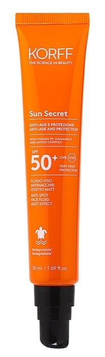 Korff Sun Fluido Viso Anti-Macchie Matt SPF50+ 50 ml