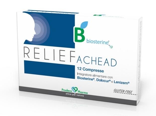 BIOSTERINE RELIEF ACHEAD 12CPR