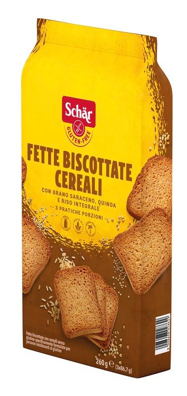 Schar Fette Biscottate Con Cereali Senza Glutine 260 g