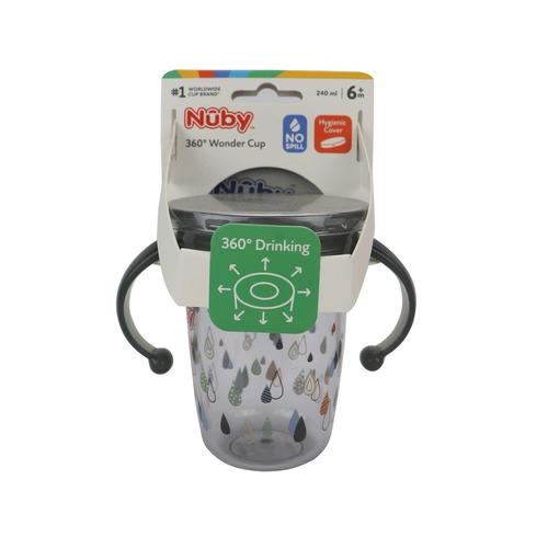 Nuby 360 Wonder Cup con Trita Frutta 240 ml