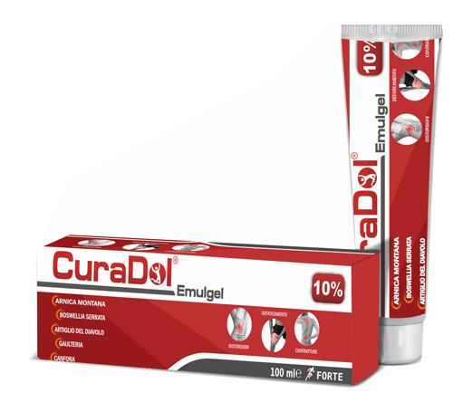 Curadol Emugel Crema Antidolorifica a Base di Arnica 100 ml