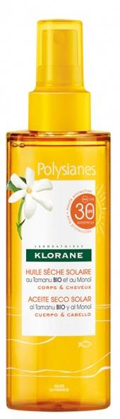 Klorane Olio Secco Solare SPF30 Corpo e Capelli 200 ml