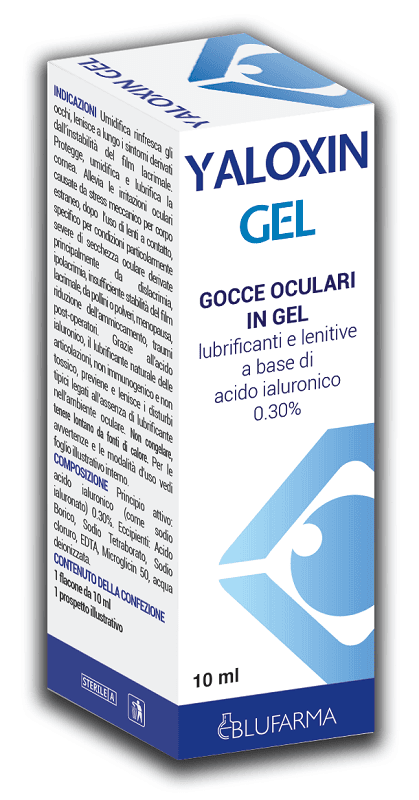Yaloxin Gel Oculare con Acido Ialuronico 0.30 Percento 10 ml