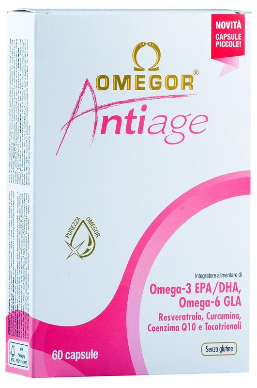 Omegor Antiage Integratore Antiossidante 60 Capsule