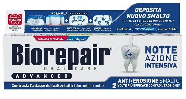 Biorepair Advanced Dentifricio Intensivo Notte Anti-erosione 75 ml