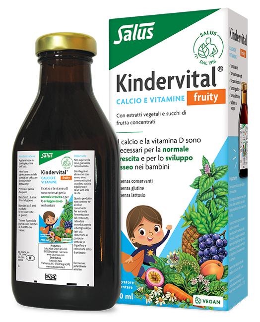 Kindervital Fruity Formula Potenziata Per Bambini 250ml