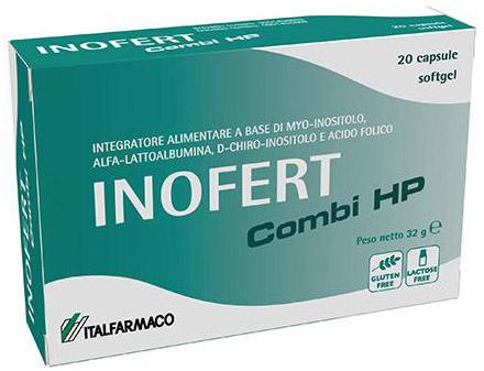 Inofert Combi HP Integratore per gli Squilibri Ormonali 20 Capsule Soft Gel