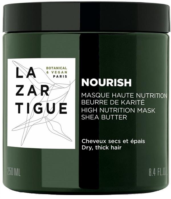 Lazartigue Nourish Maschera Alta Nutrizione Capelli Secchi e Folti, 250ml