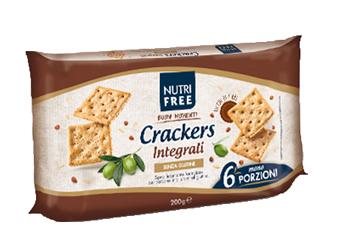 Nutrifree Crackers Integrali Senza Glutine 6 Pezzi