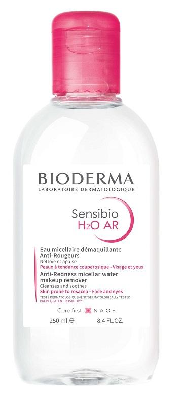 Bioderma Sensibio H20 AR Acqua Micellare Struccante Anti-Rossore 250 ml