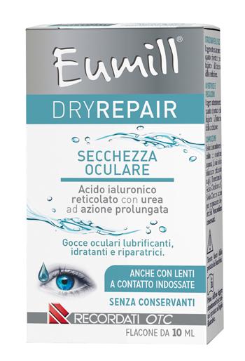 Eumill Dryrepair Gocce Oculari per la Secchezza con Acido Ialuronico 10 ml