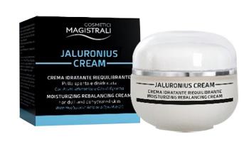 Jaluronius Cream Crema VIso Idratante Riequilibrante per Pelle Spenta 50 ml