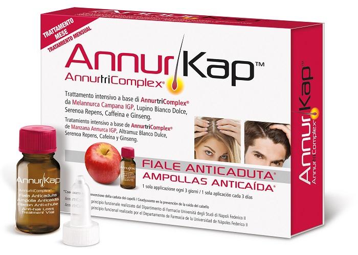 Annurkap Fiale Anti Caduta e Stimolanti per la Riscrescita dei Capelli 10 Fiale