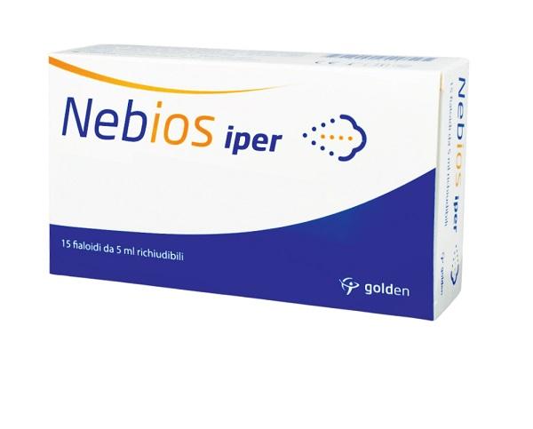 Nebios Iper Soluzione Salina Ipertonica 15 fialoidi
