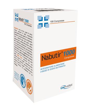 Nabutir 1000 Integratore per la Salute Intestinale 100 compresse