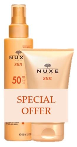 Nuxe Sun Spray Alta Protezione SPF50 per Viso e Corpo 150 ml