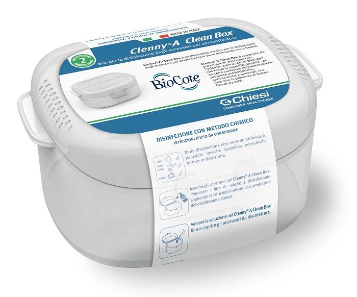 Clenny A Clean Box per Disinfezione Accessori Aerosolterapia