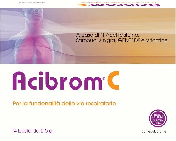 Acibrom C Integratore per il Benessere Digestivo 14 Bustine