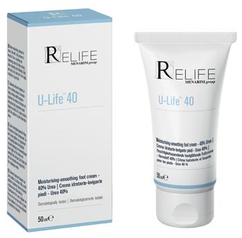 Relife U-life 40 Crema Idratante Per Piedi 50 ml