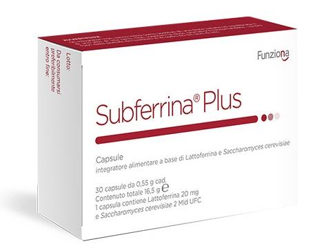 Subferrina Plus Integratore di Lattoferrina 30 Capsule