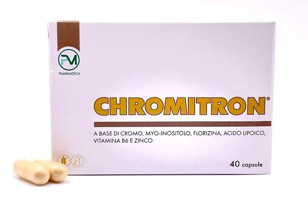 Chromitron Integratore in Capsule da 40 per il Supporto al Metabolismo