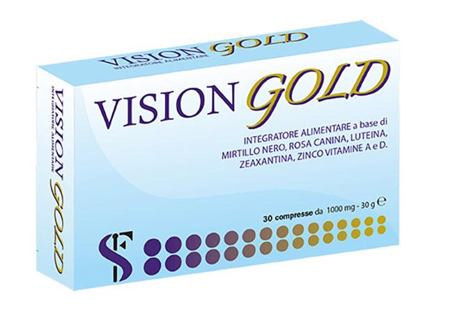 Vision Gold Integratore Per Il Benessere Della Vista 30 Compresse