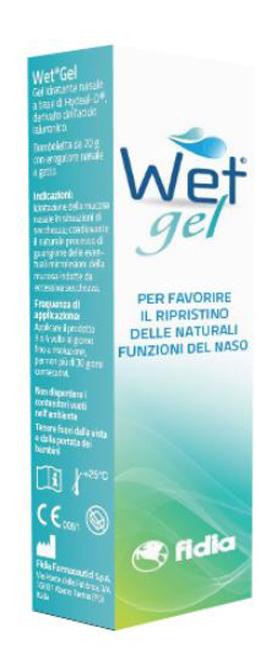 Fidia Wet Gel Nasale Azione Idratante Prolungata 20 g