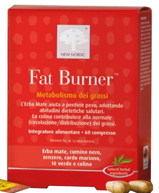 Fat Burner Integratore per il  Metabolismo dei Grassi 60 compresse