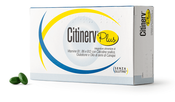 Citinerv Plus Integratore Sistema Nervoso 30 Capsule Molli